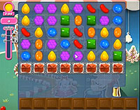 Candy Crush Saga Level 145 game