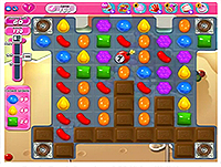 Candy Crush Saga Level 165 game