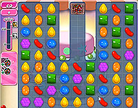 Candy Crush Saga Level 208 game